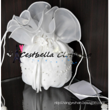 Fashion Chic White Mini Wedding Handbags Mini Bridal Handbags